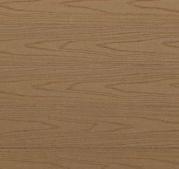 Hohlkammer-Terrassendiele, ummantelt in Latte Braun